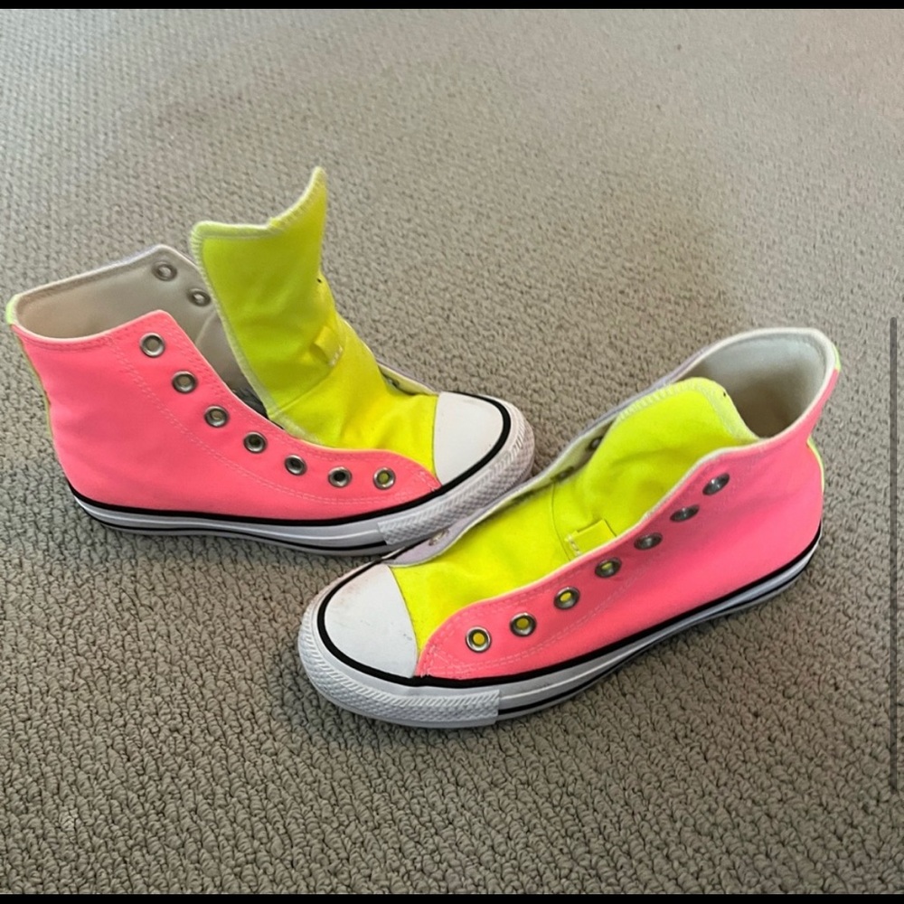 Multi Colored Converse - image 3